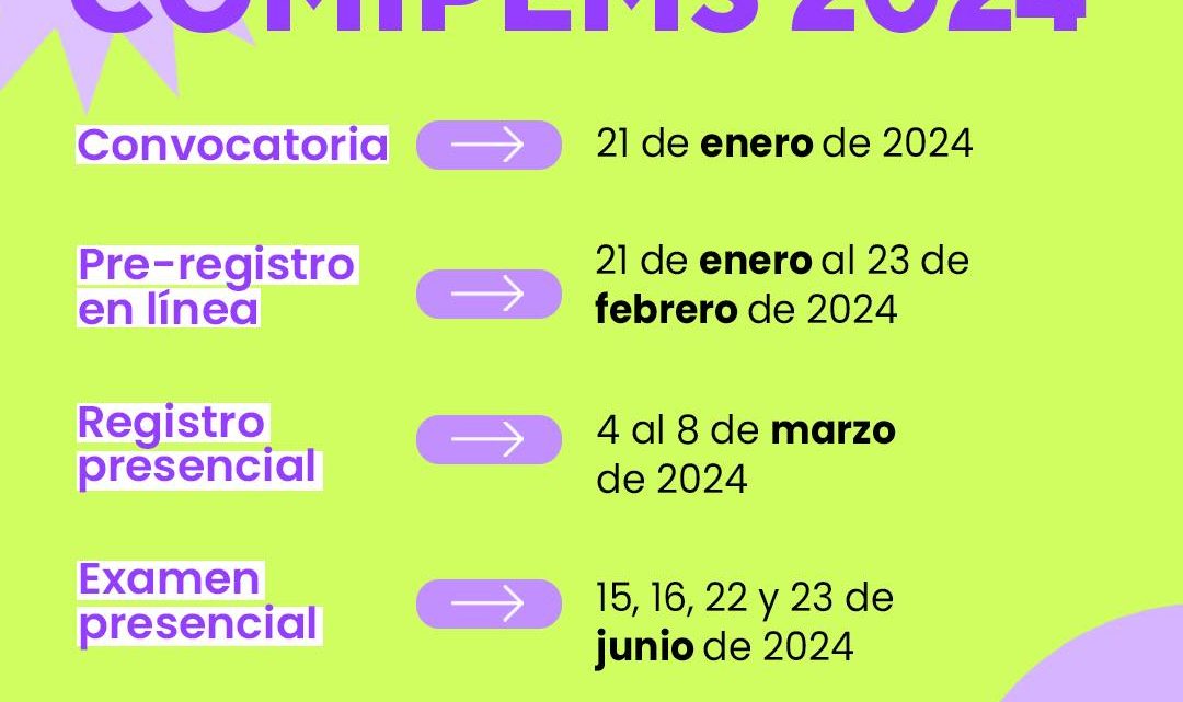 Convocatoria COMIPEMS 2024