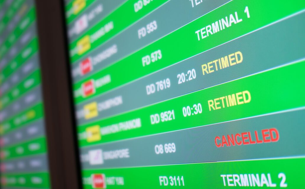 ¿Qué hacer si tu vuelo de trabajo se cancela?