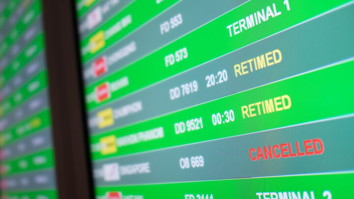 ¿Qué hacer si tu vuelo de trabajo se cancela?
